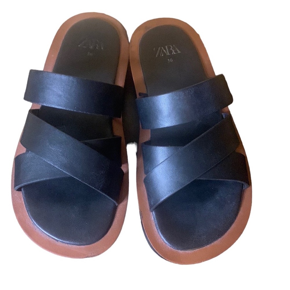 Zara sandals size 36 gently used